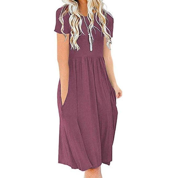 Dresses & Skirts - Casual Summer Empire Waist Tshirt Dresse